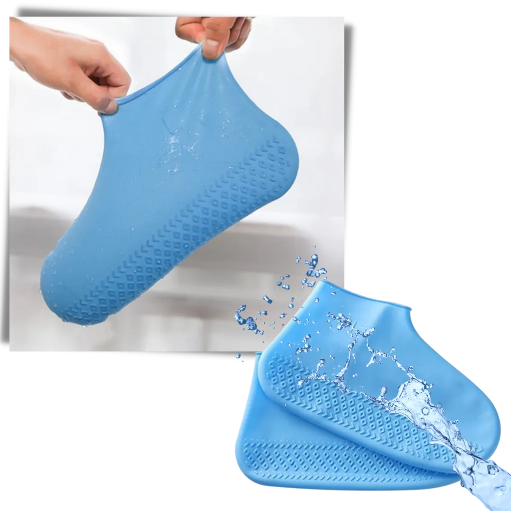 1 Pair of Waterproof Silicone Shoe Covers