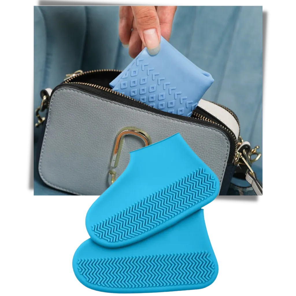 1 Pair of Waterproof Silicone Shoe Covers