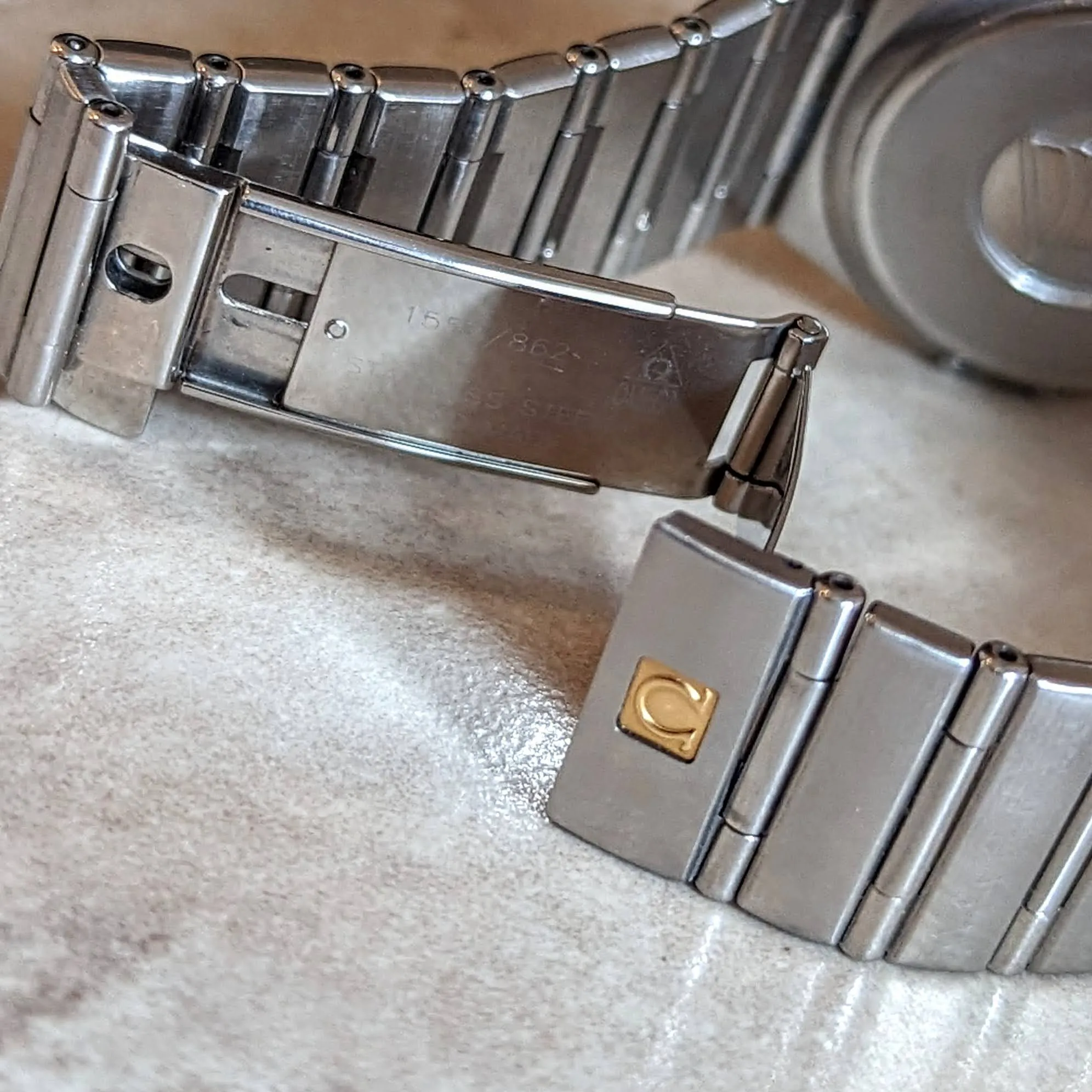 1998 OMEGA Constellation Wristwatch Ref. 396.1201 Date Indicator Watch