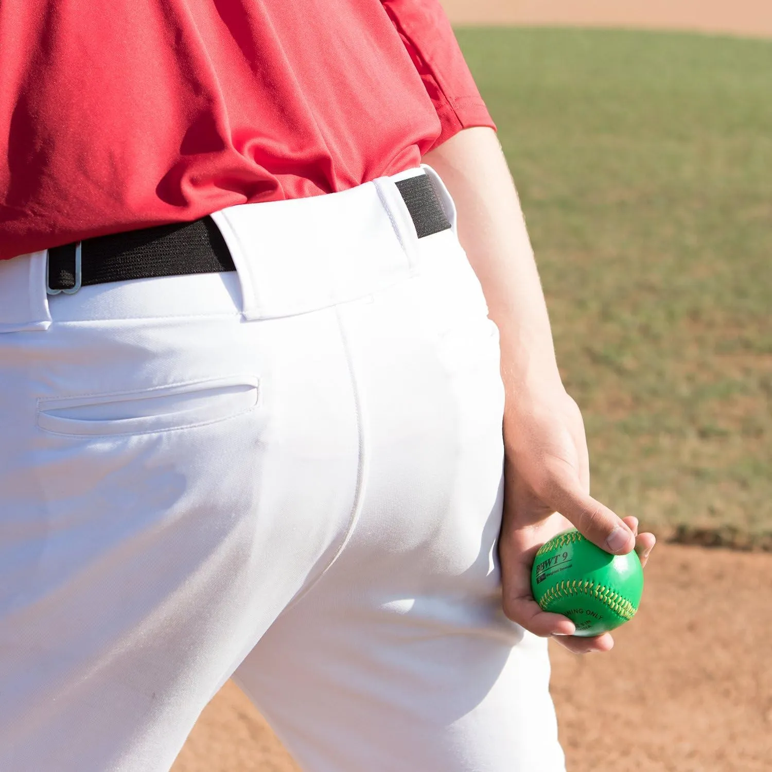 Champion Sports Baseball/Softball Uniform Belt, Comfort Stretch Fit - Durable Syntex Tab, Youth & Adult Sizes