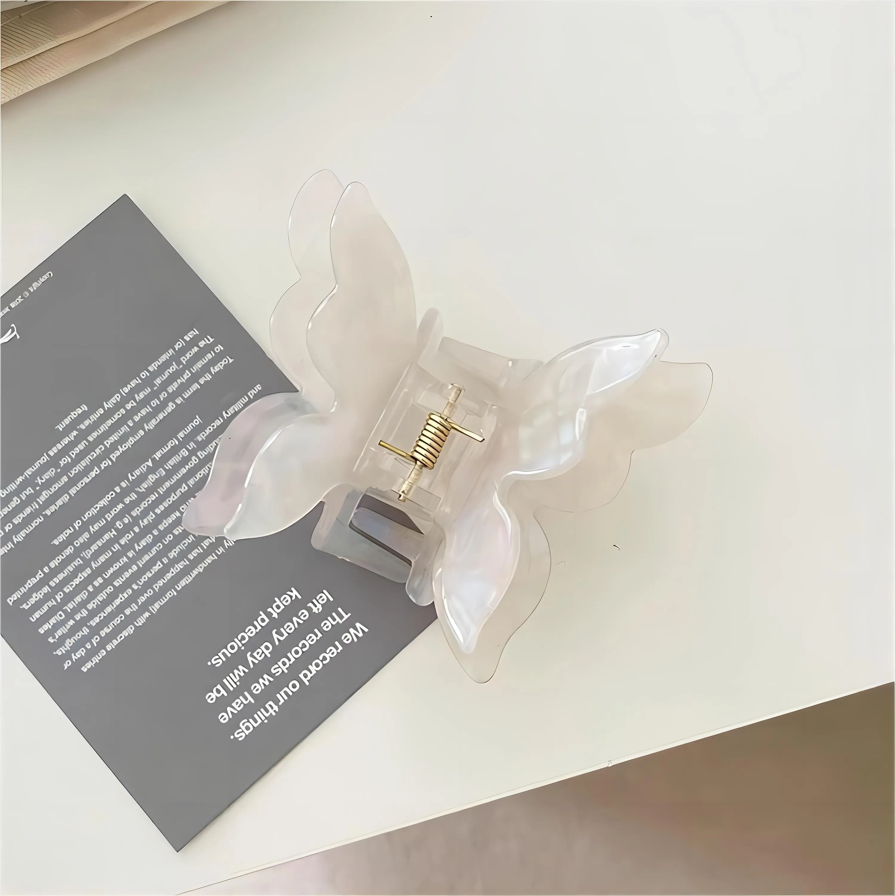 Colorful Butterfly Chignon Claw Clip Hair Clip