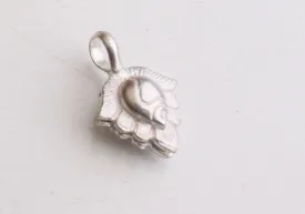 Conch Shell Buddhist Mala Counter Clip 925 Silver Sterling