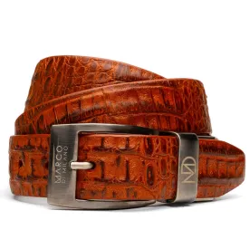 Crocodile Belt 100 - Brandy