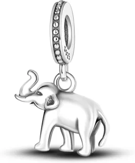 HONGRUI 925 Sterling Silver Charm for Women Bracelets and Necklace Fashion Bead Charms Clearance for Mother Daughter Sisters Friends Jewelry Gift