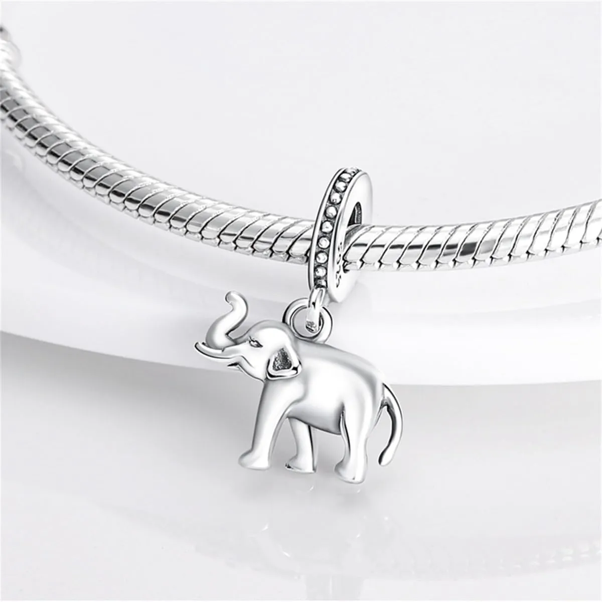 HONGRUI 925 Sterling Silver Charm for Women Bracelets and Necklace Fashion Bead Charms Clearance for Mother Daughter Sisters Friends Jewelry Gift