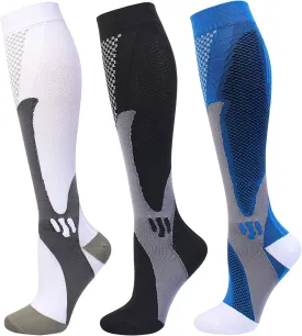 HYRIXDIRECT Compression Socks for Men Women 20-30 mmHg Compression Socks