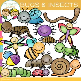 Insects and Bugs Clip Art