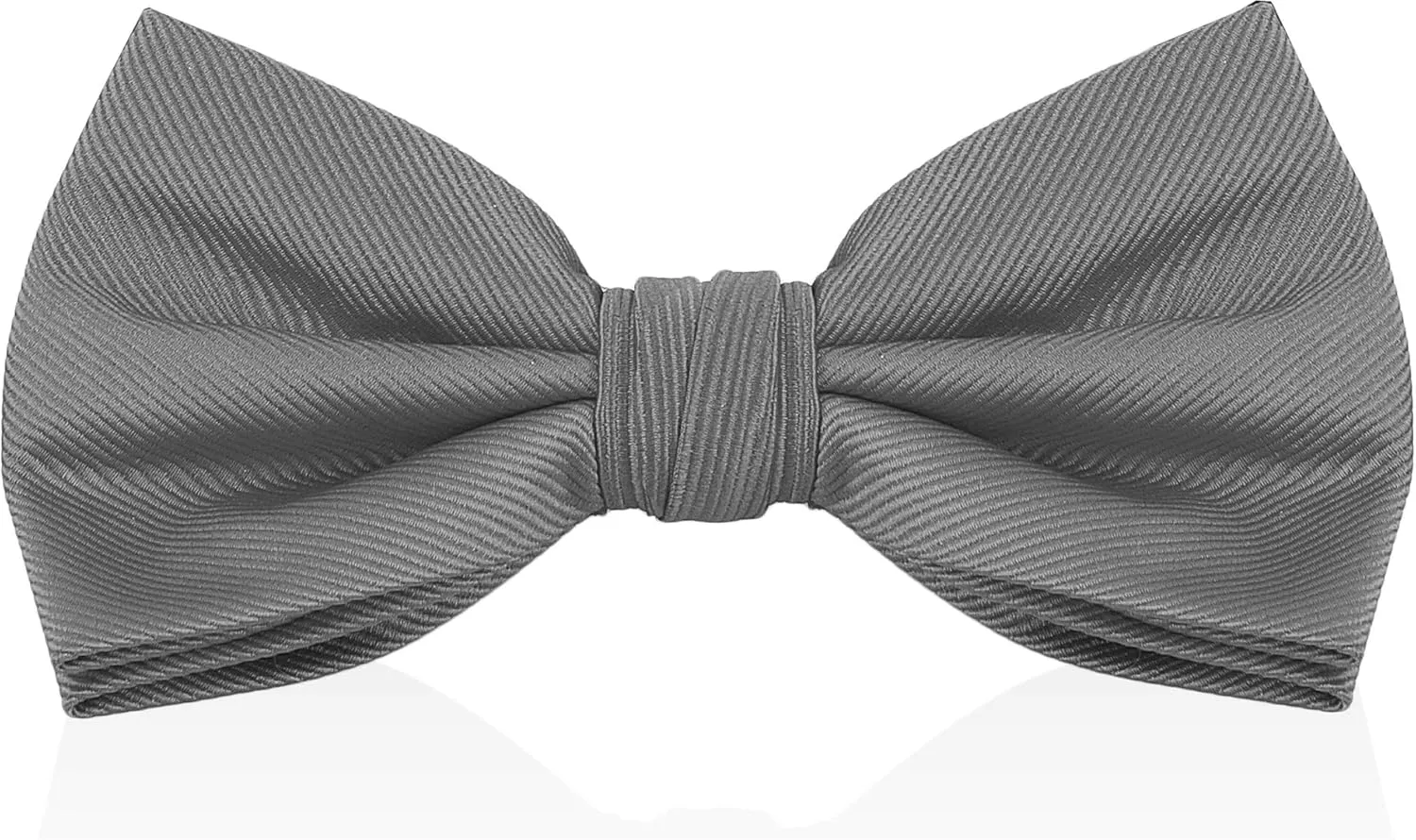 LUTHER PIKE SEATTLE Bow Ties For Men - Mens Woven Pre Tied Bowties, Bowtie Tuxedo Solid Color Formal Bow Tie for Costume