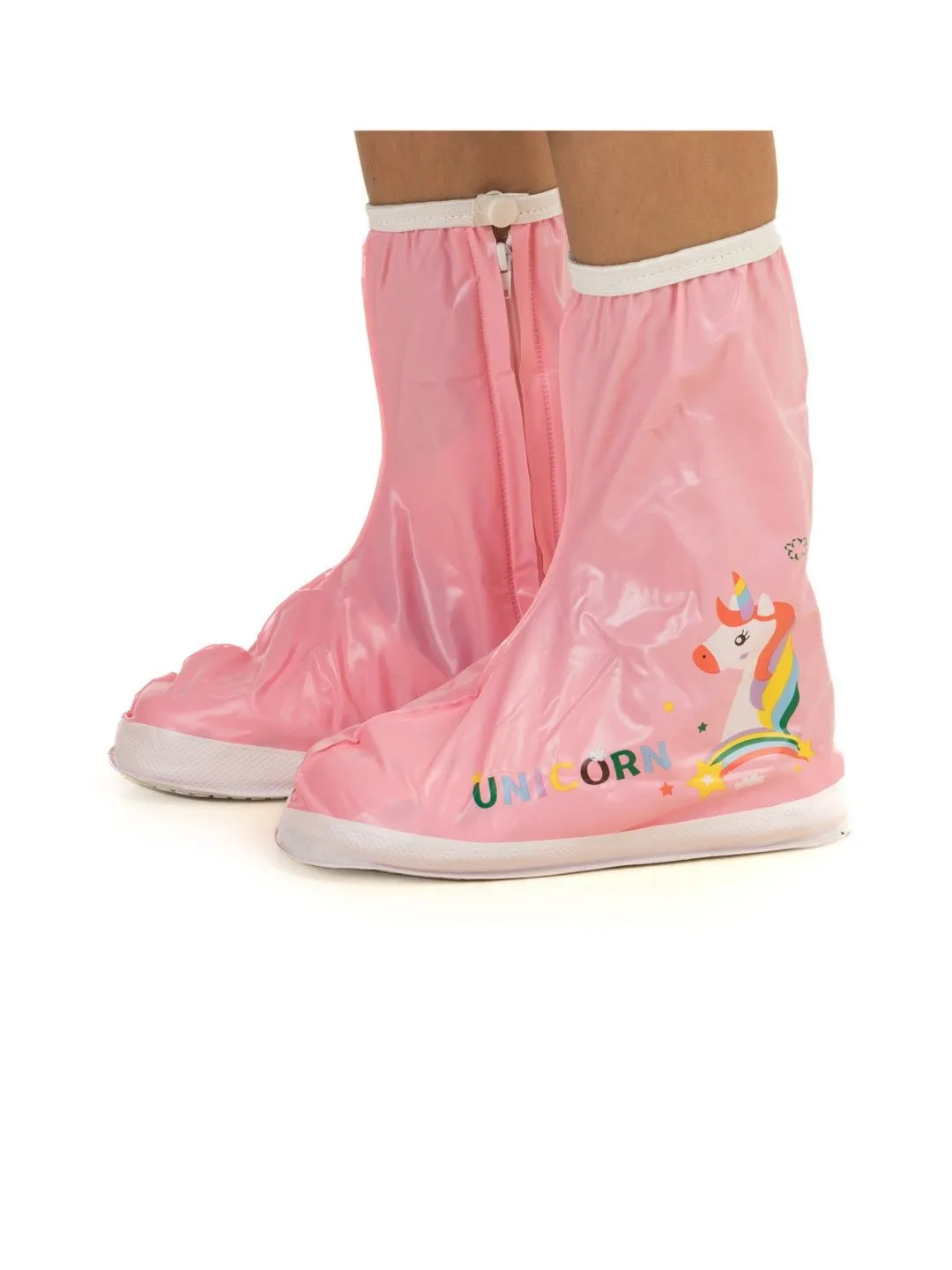 Magical Unicorn Waterproof Rain Shoe Covers for Girls
