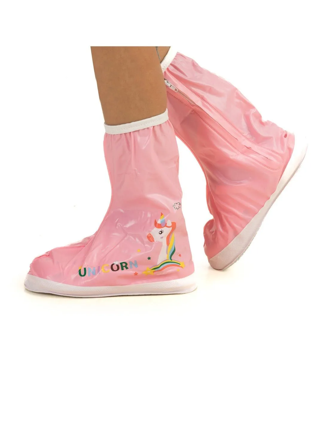 Magical Unicorn Waterproof Rain Shoe Covers for Girls