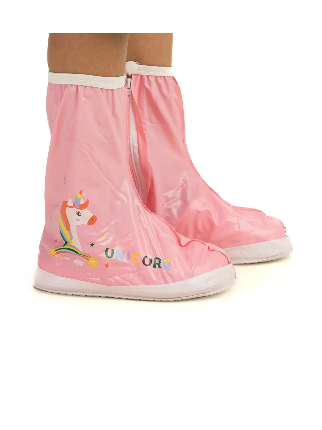 Magical Unicorn Waterproof Rain Shoe Covers for Girls