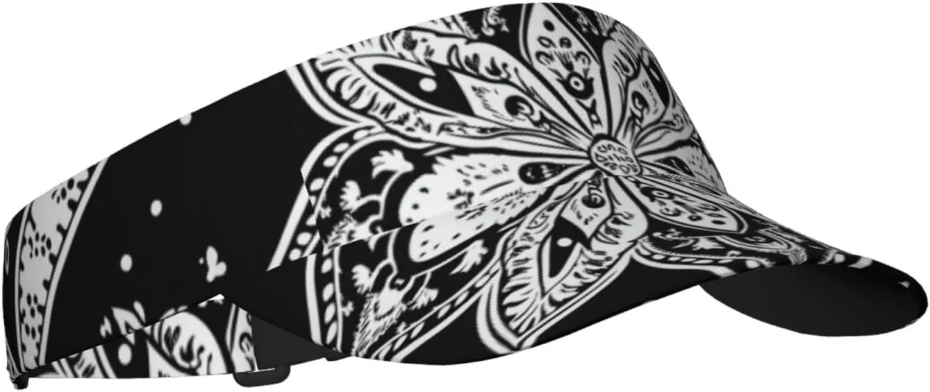 Marble Sports Sun Visor for Women Men, Adjustable Sun Hat Cap Tennis Visor for Beach Pool Golf Outdoor Travel