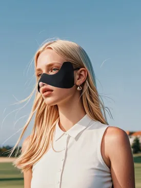 MDOG Hyaluronic Acid Ice Silk Golf Sunscreen Face Mask UPF200 