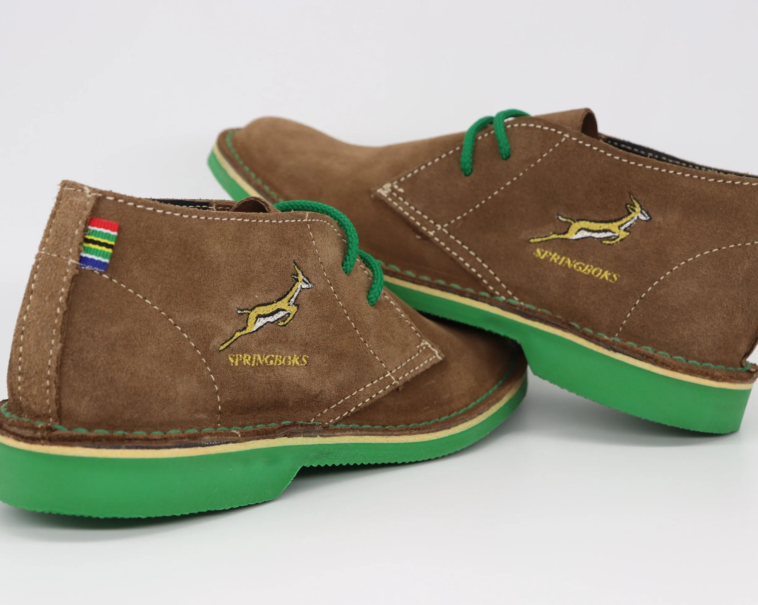 MEN'S DESERT BOOT HERITAGE SPRINGBOK (GREEN SOLE)