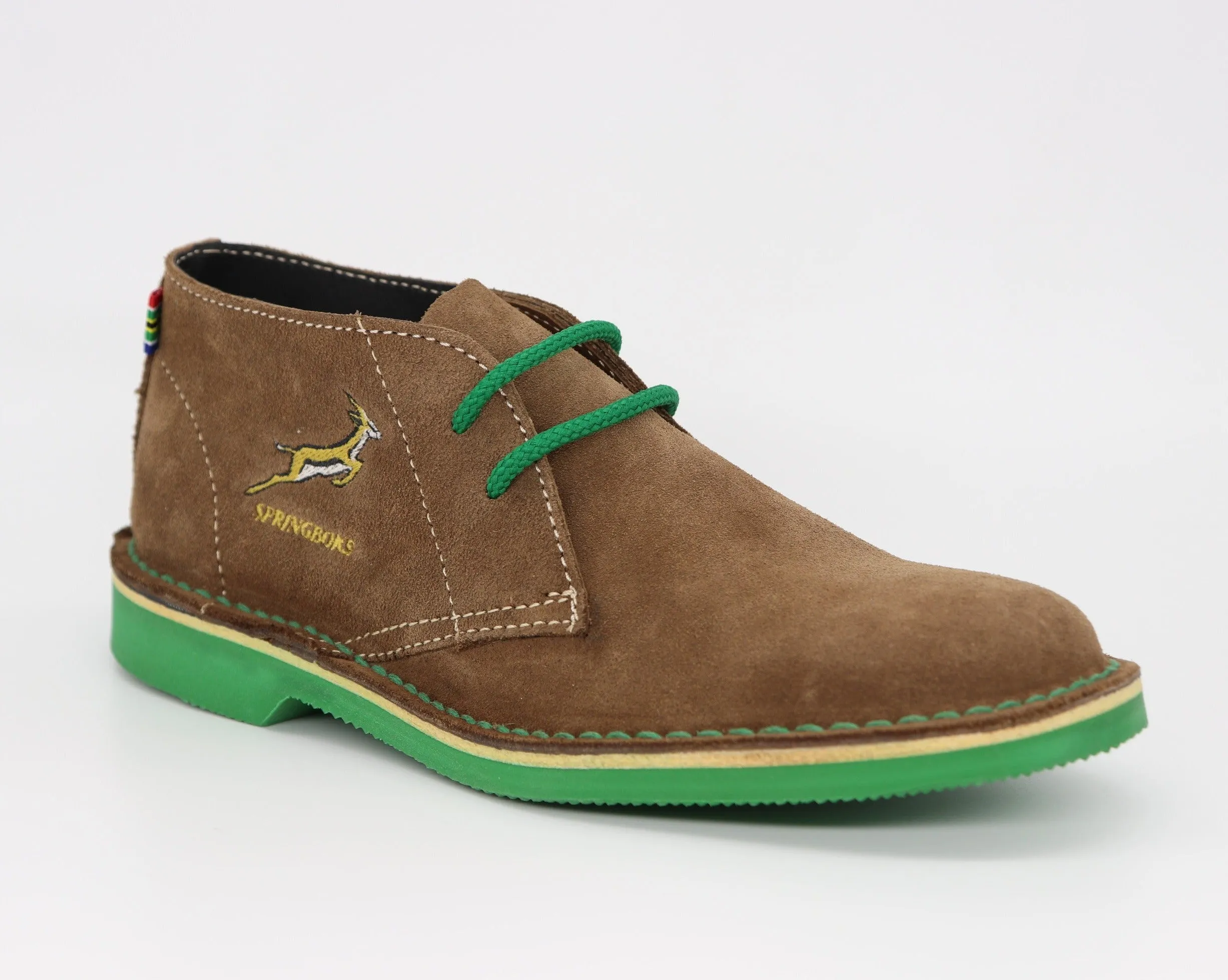 MEN'S DESERT BOOT HERITAGE SPRINGBOK (GREEN SOLE)