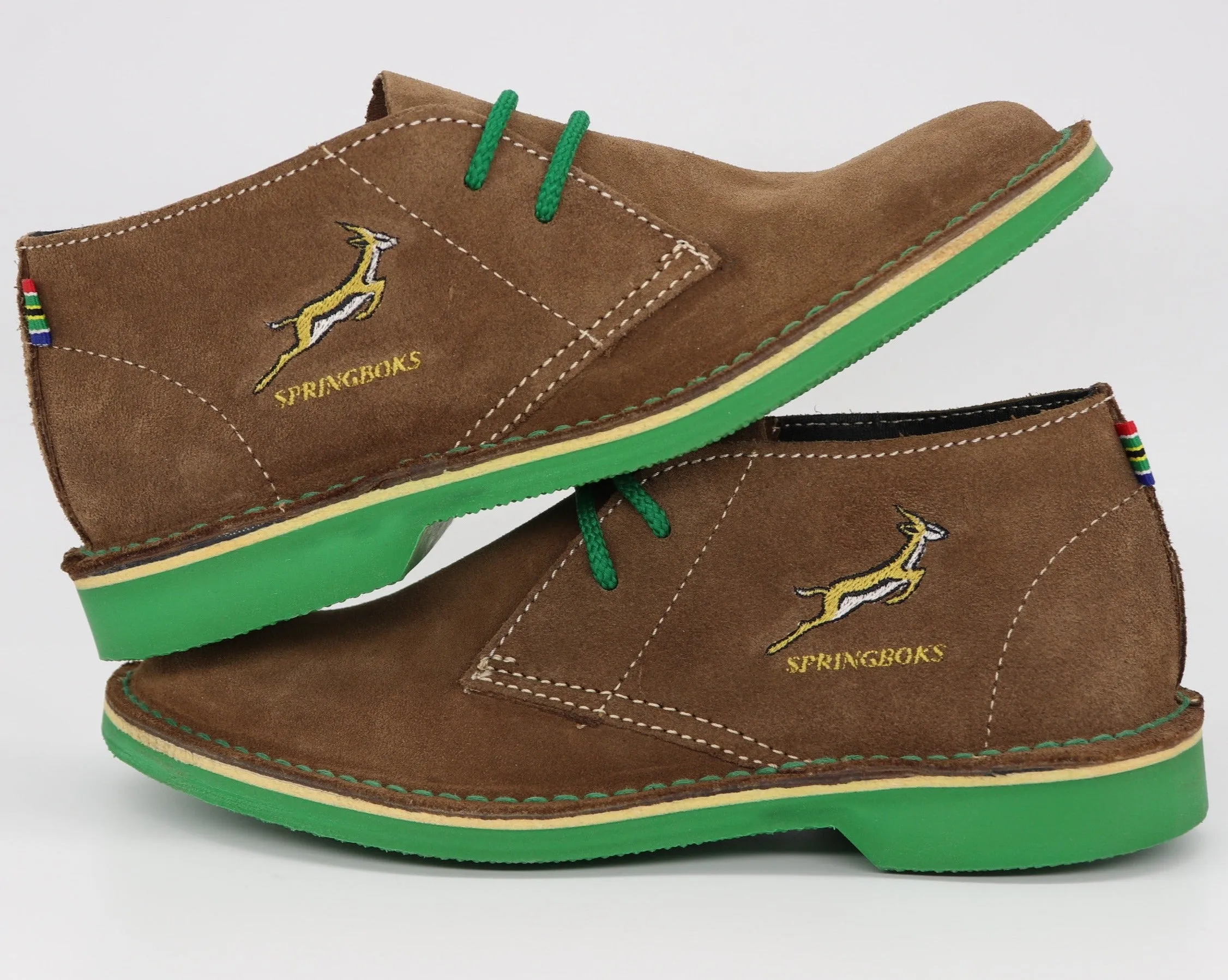 MEN'S DESERT BOOT HERITAGE SPRINGBOK (GREEN SOLE)