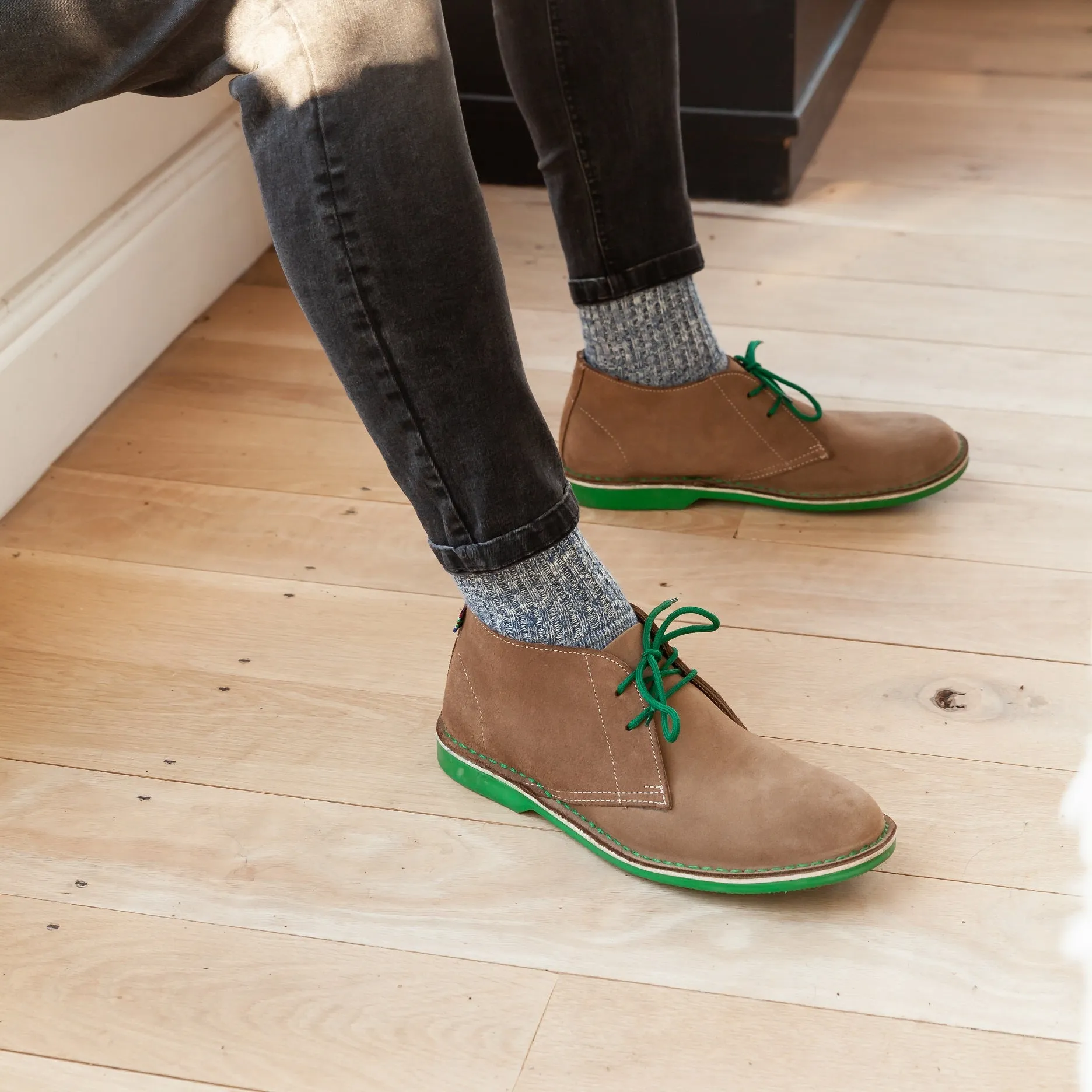 MEN'S DESERT BOOT LOWVELD GREEN
