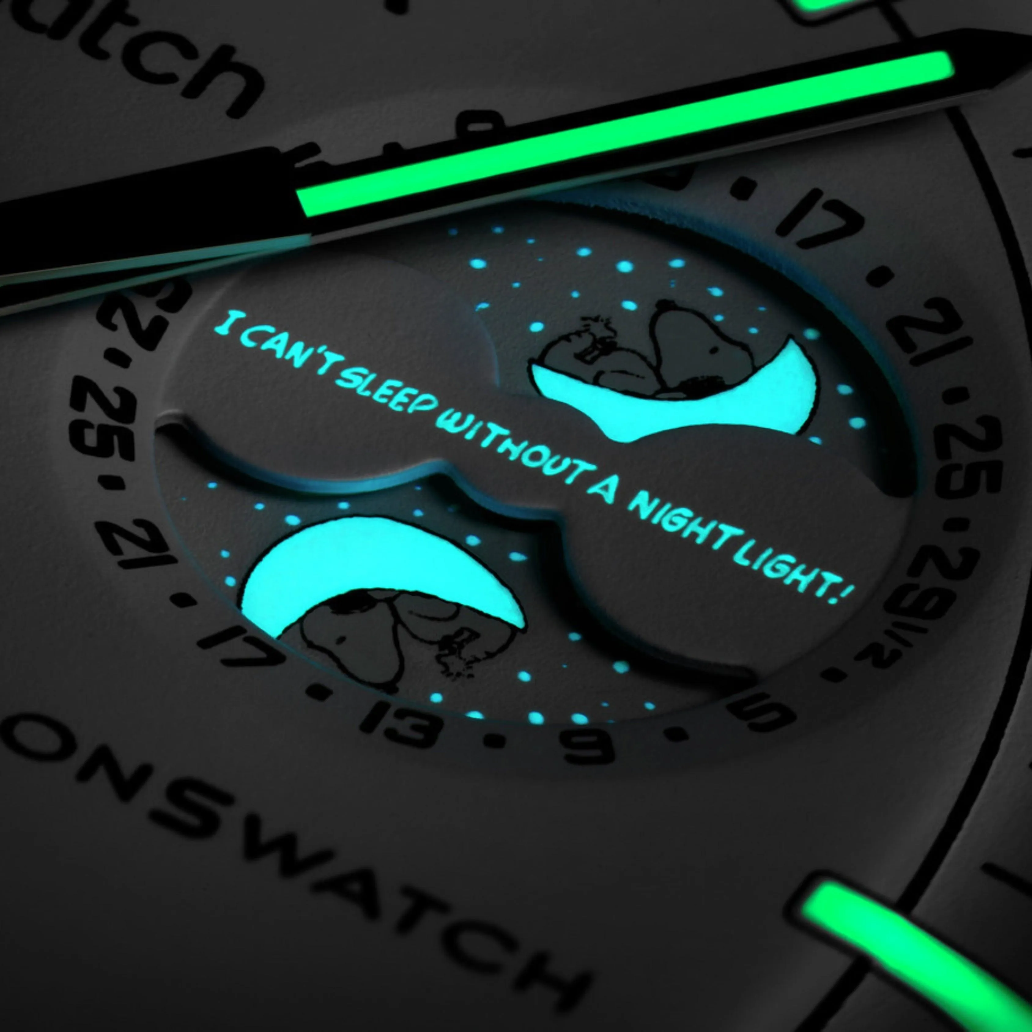 Mission to Moonphase Snoopy (White Snoopy)