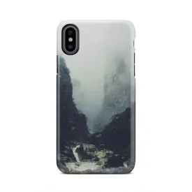 Misty Woods Forest Retro Summer Vintage iPhone X