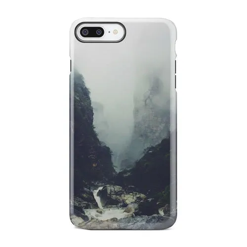 Misty Woods Forest Retro Summer Vintage iPhone X