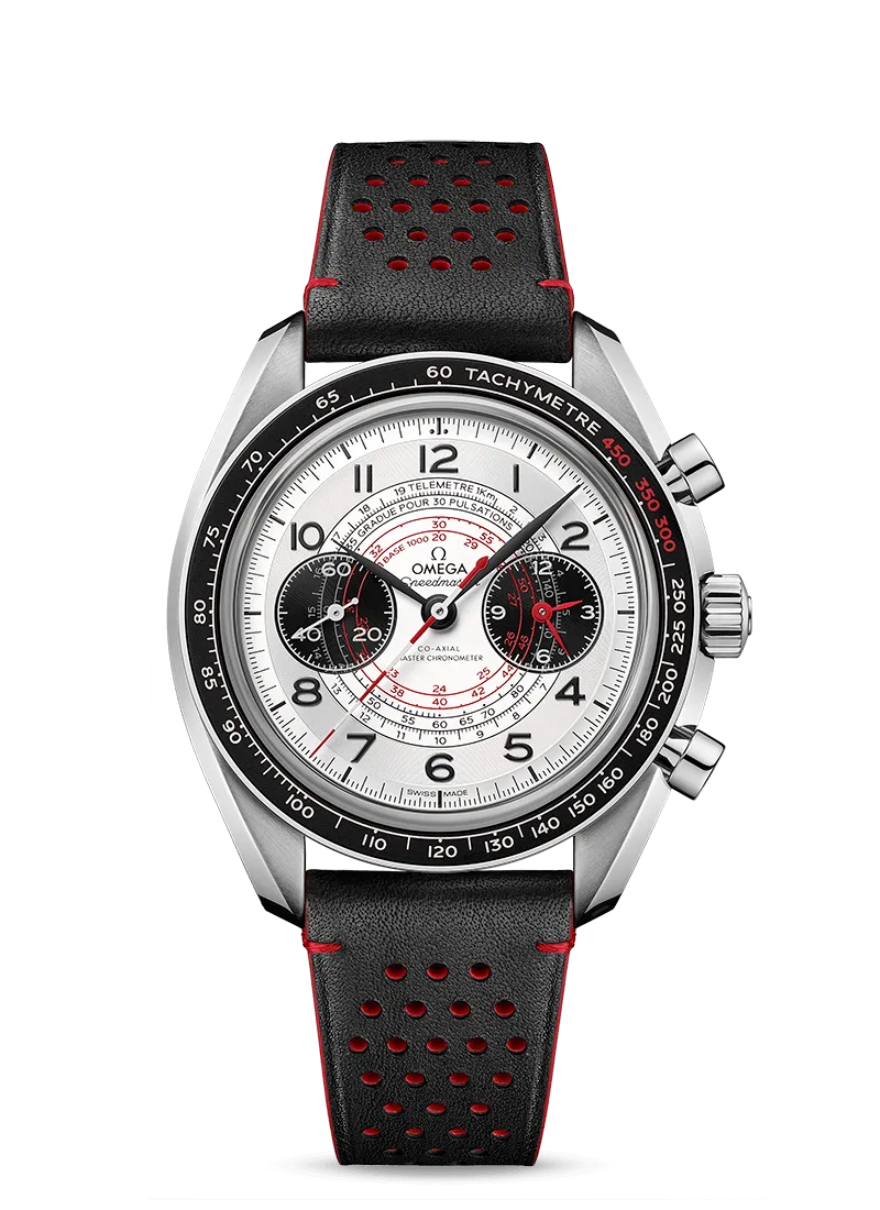 Omega Chronoscope Co-Axial Master Chronometer Chronograph 43mm Steel on Leather Strap 329.32.43.51.02.001
