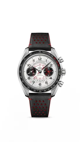 Omega Chronoscope Co-Axial Master Chronometer Chronograph 43mm Steel on Leather Strap 329.32.43.51.02.001