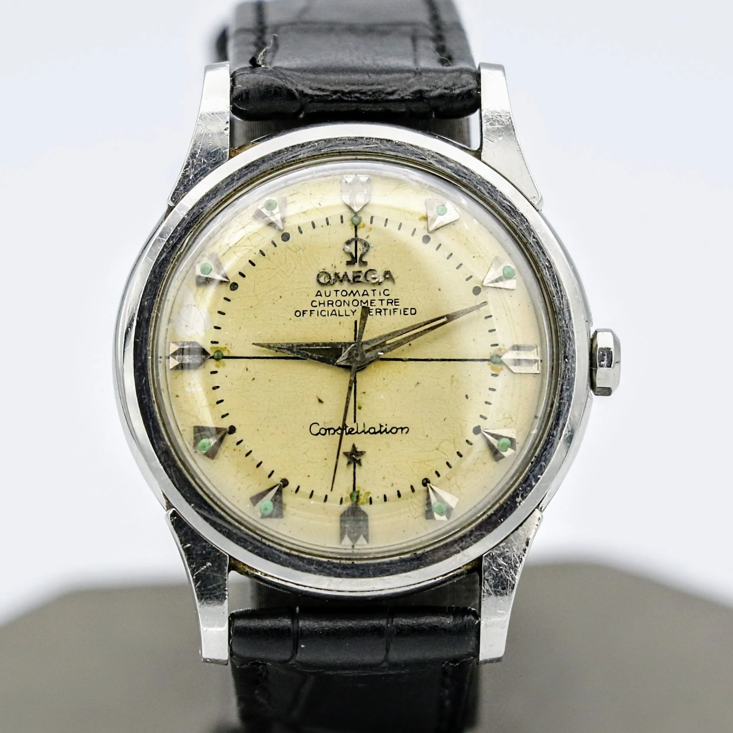 OMEGA Constellation Watch Self-Winding Chronometer Officially Certified Wristwatch