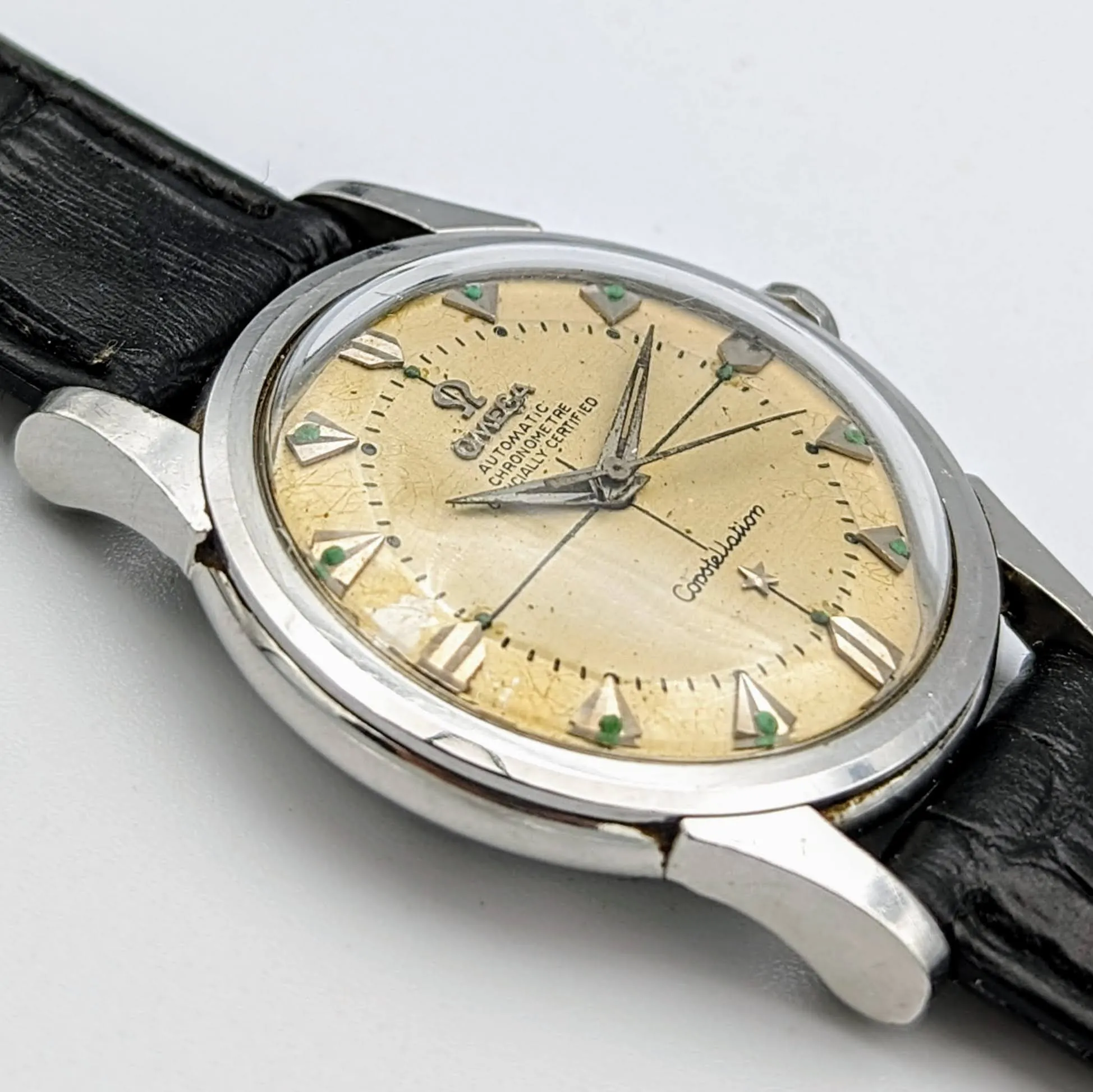 OMEGA Constellation Watch Self-Winding Chronometer Officially Certified Wristwatch