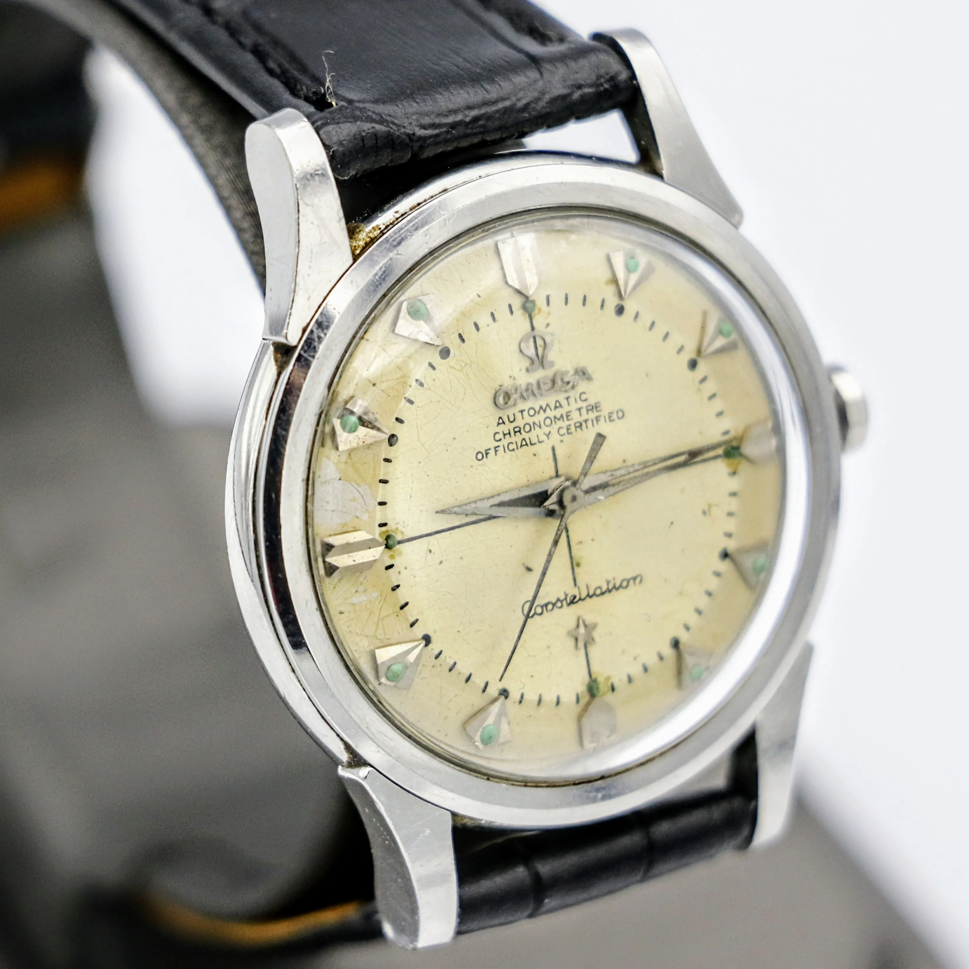 OMEGA Constellation Watch Self-Winding Chronometer Officially Certified Wristwatch