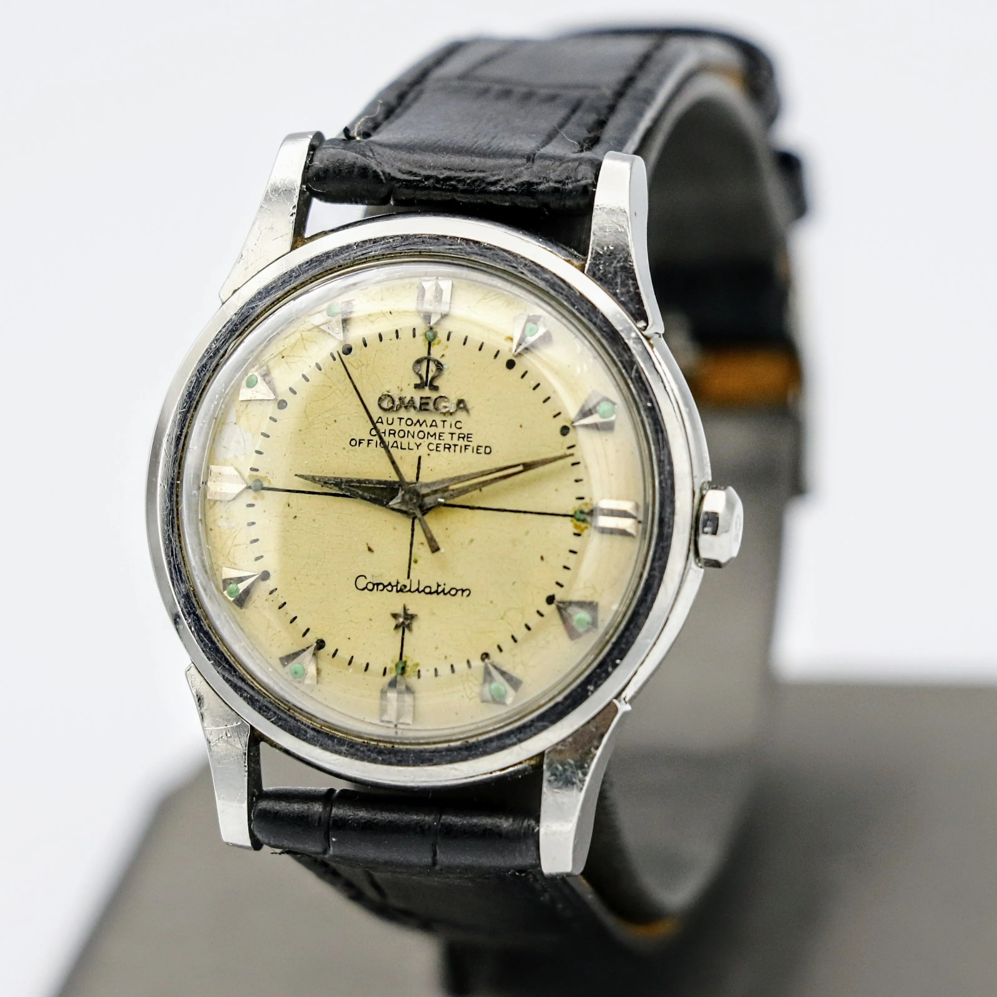 OMEGA Constellation Watch Self-Winding Chronometer Officially Certified Wristwatch