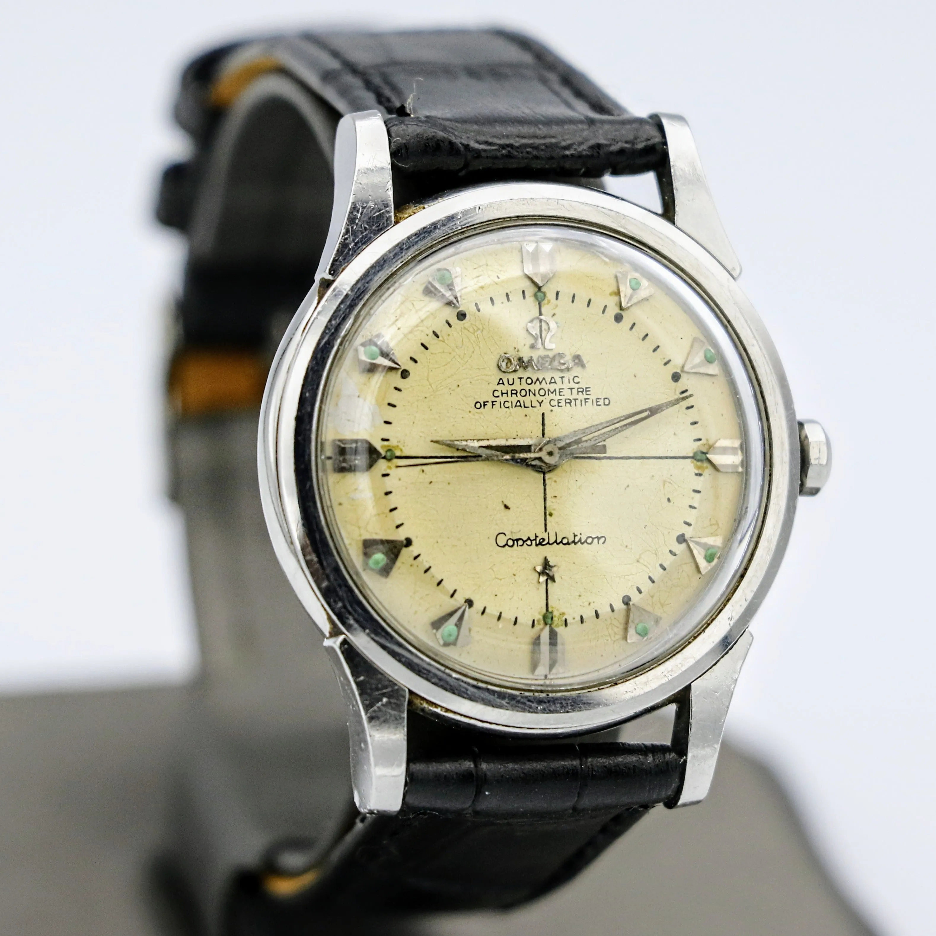 OMEGA Constellation Watch Self-Winding Chronometer Officially Certified Wristwatch