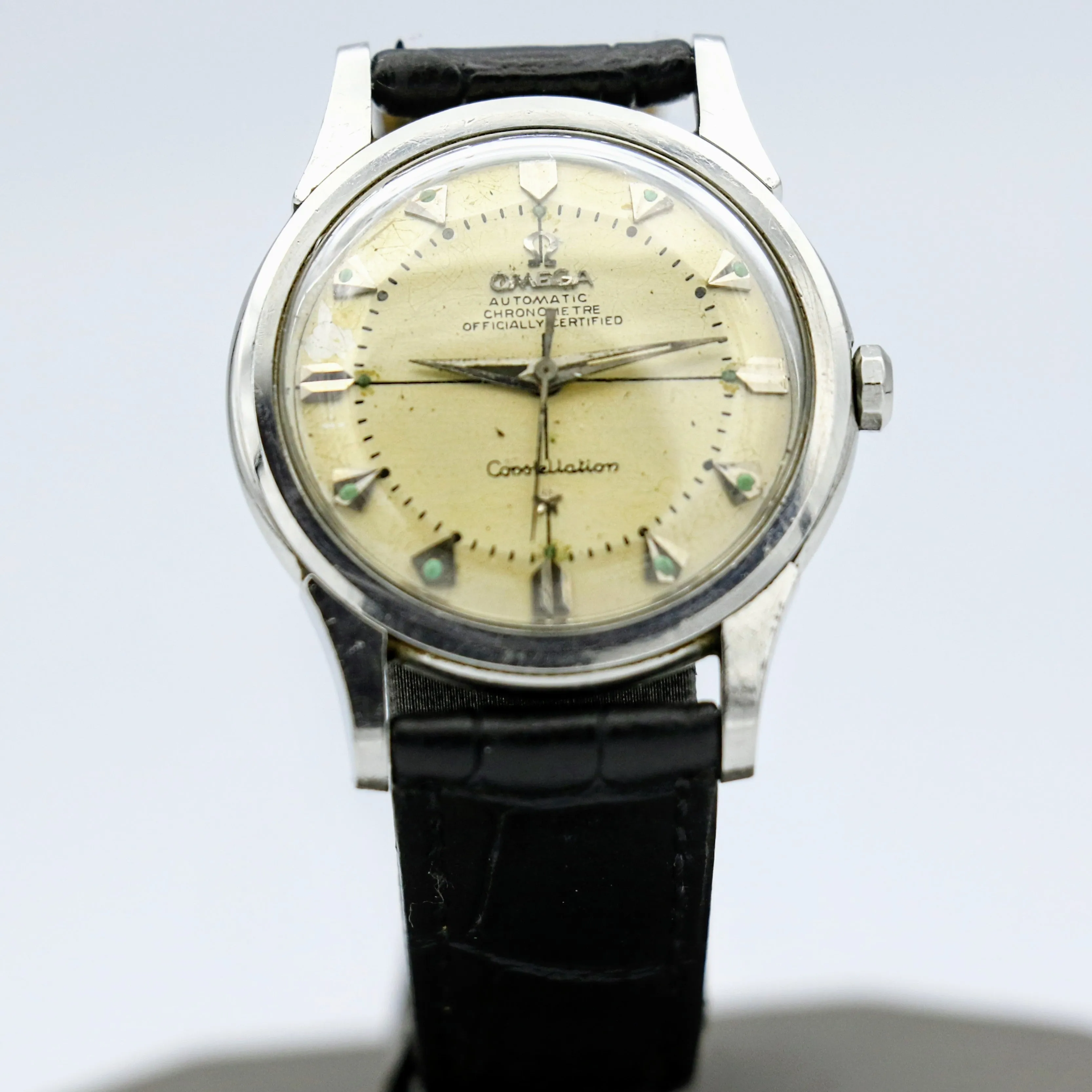 OMEGA Constellation Watch Self-Winding Chronometer Officially Certified Wristwatch
