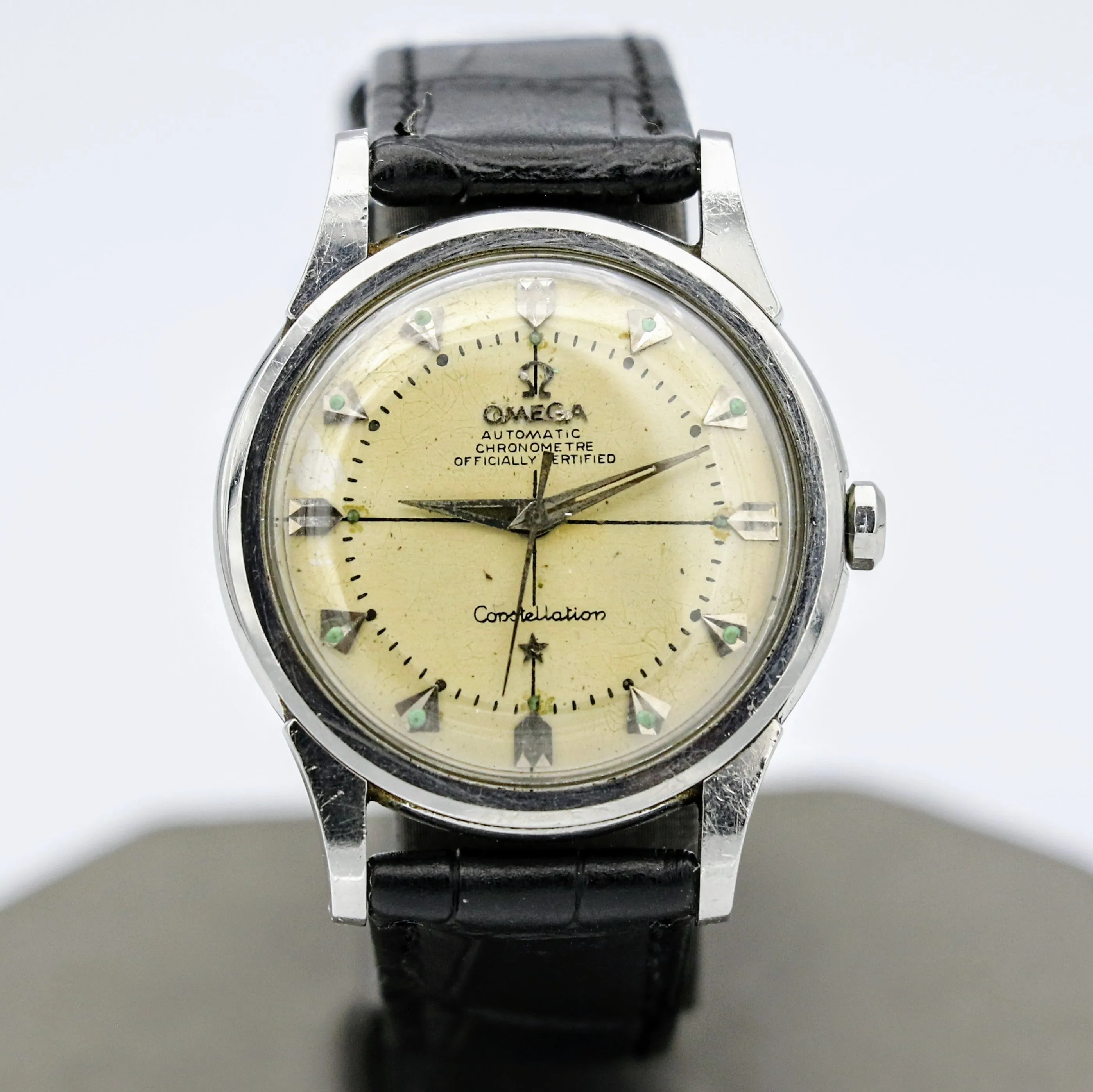 OMEGA Constellation Watch Self-Winding Chronometer Officially Certified Wristwatch