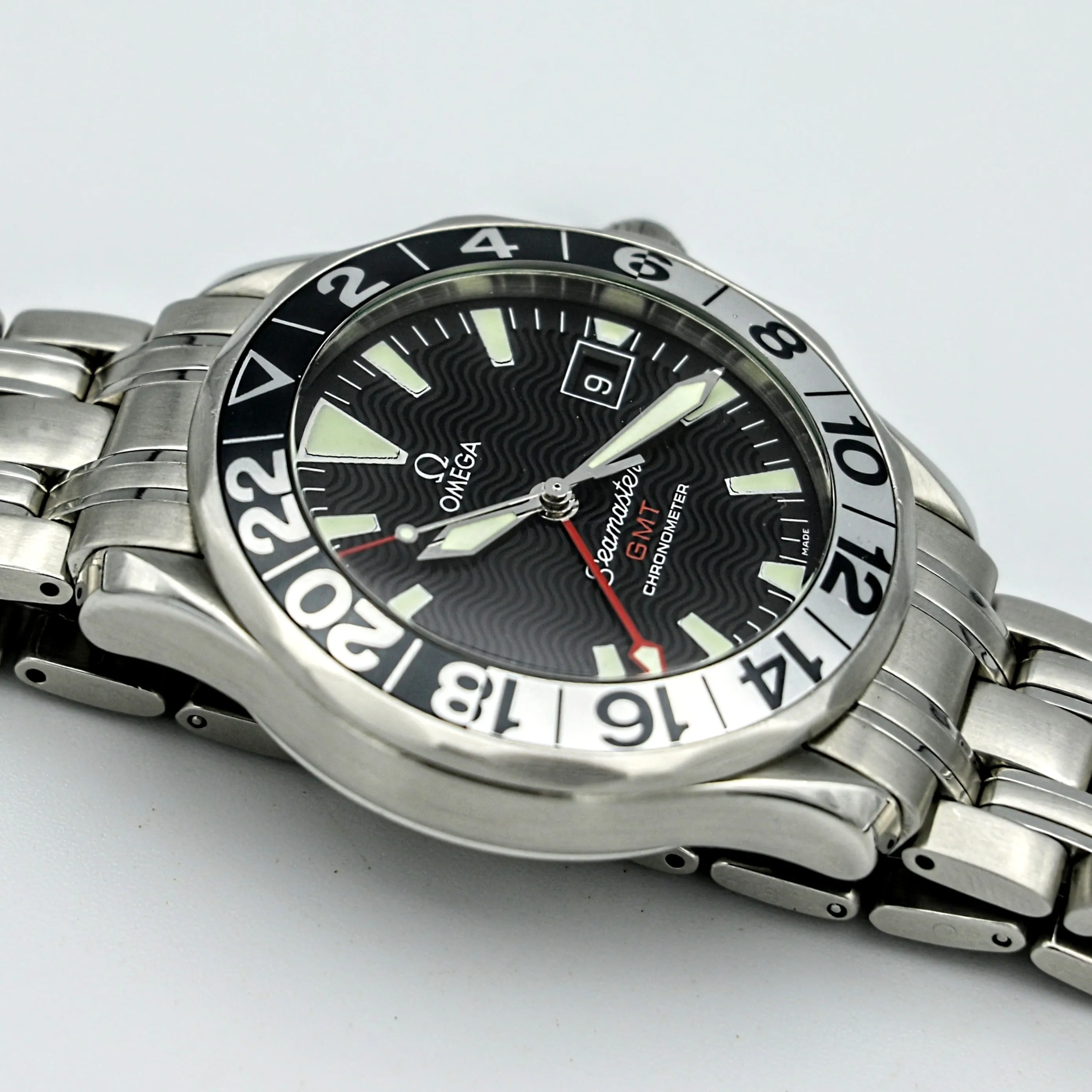 OMEGA Seamaster 300 GMT Watch “50th Anniversary” Chronometer Automatic Wristwatch