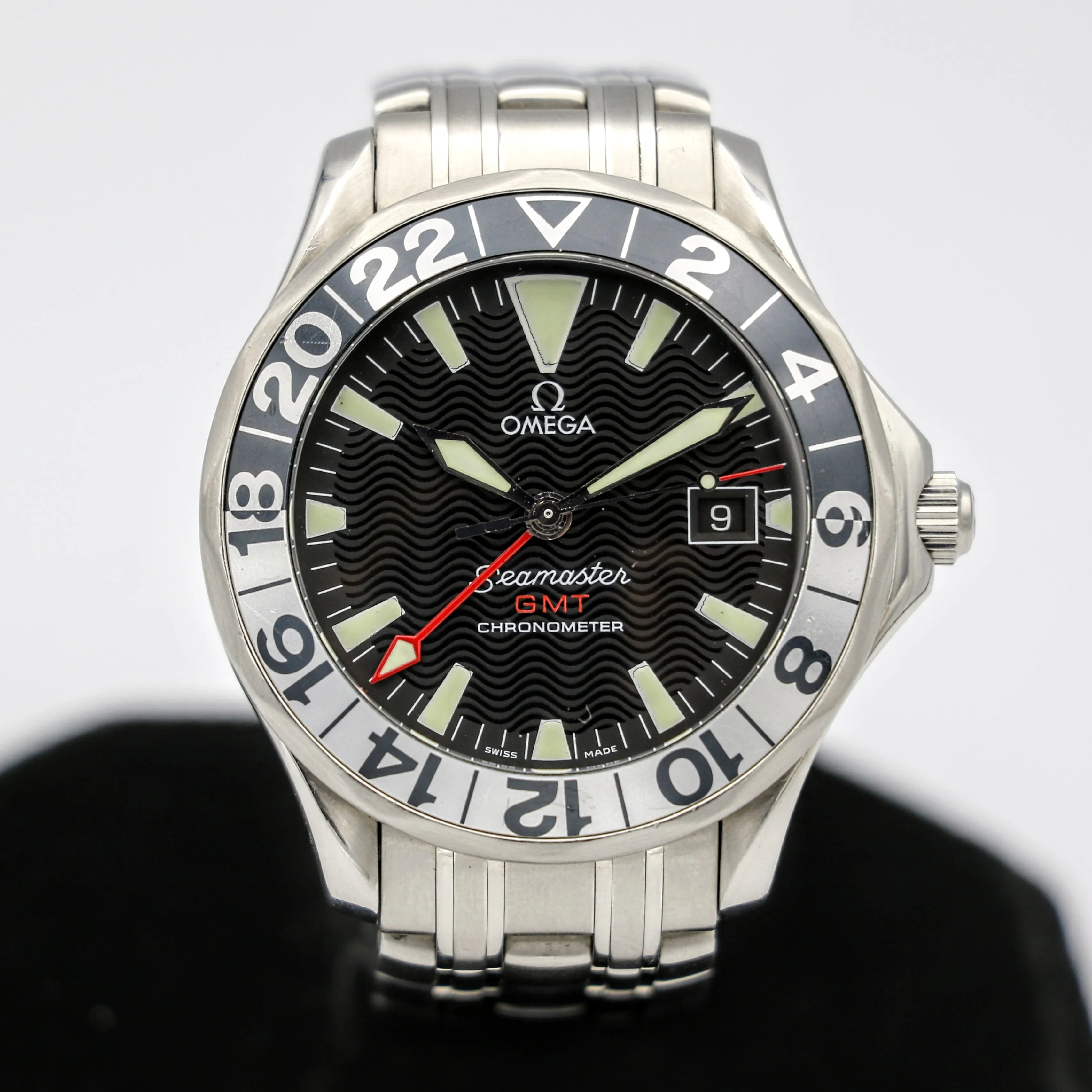 OMEGA Seamaster 300 GMT Watch “50th Anniversary” Chronometer Automatic Wristwatch
