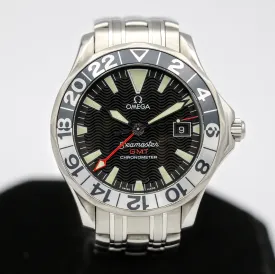OMEGA Seamaster 300 GMT Watch “50th Anniversary” Chronometer Automatic Wristwatch