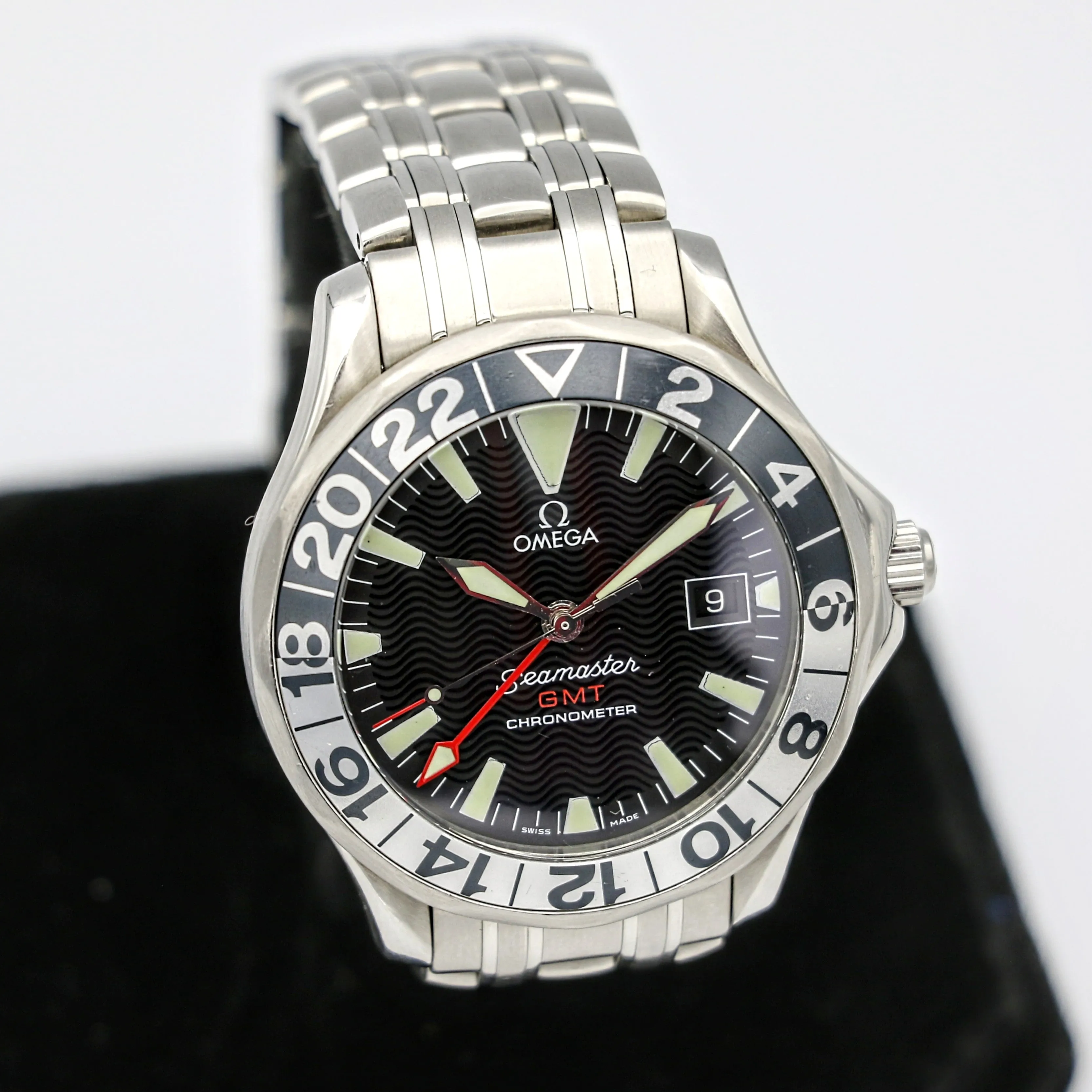 OMEGA Seamaster 300 GMT Watch “50th Anniversary” Chronometer Automatic Wristwatch