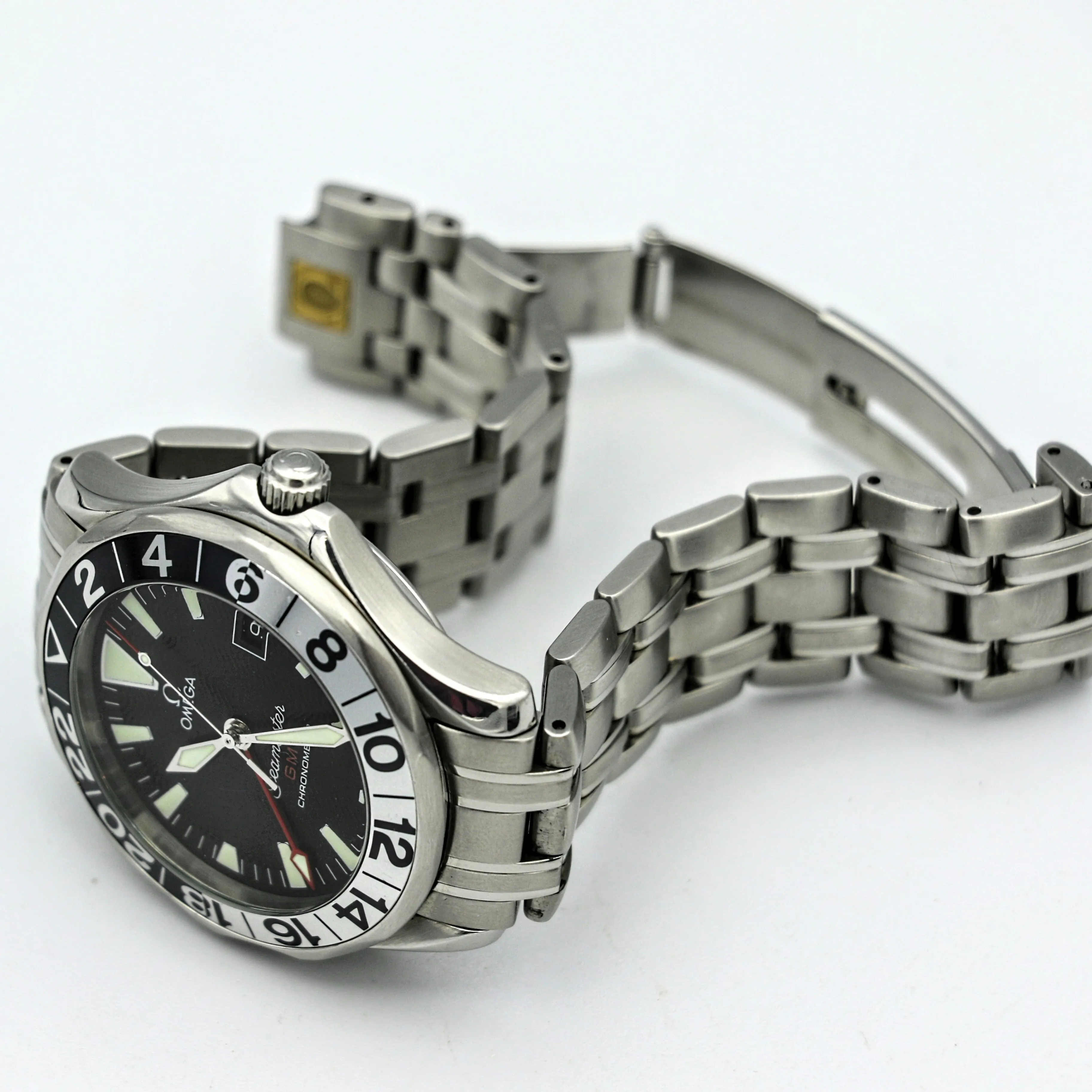 OMEGA Seamaster 300 GMT Watch “50th Anniversary” Chronometer Automatic Wristwatch