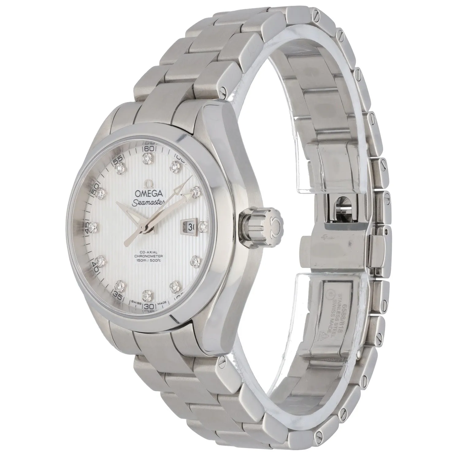 Omega Seamaster Aqua Terra 34mm Stainless Steel Watch - Reduced