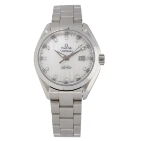 Omega Seamaster Aqua Terra 34mm Stainless Steel Watch - Reduced
