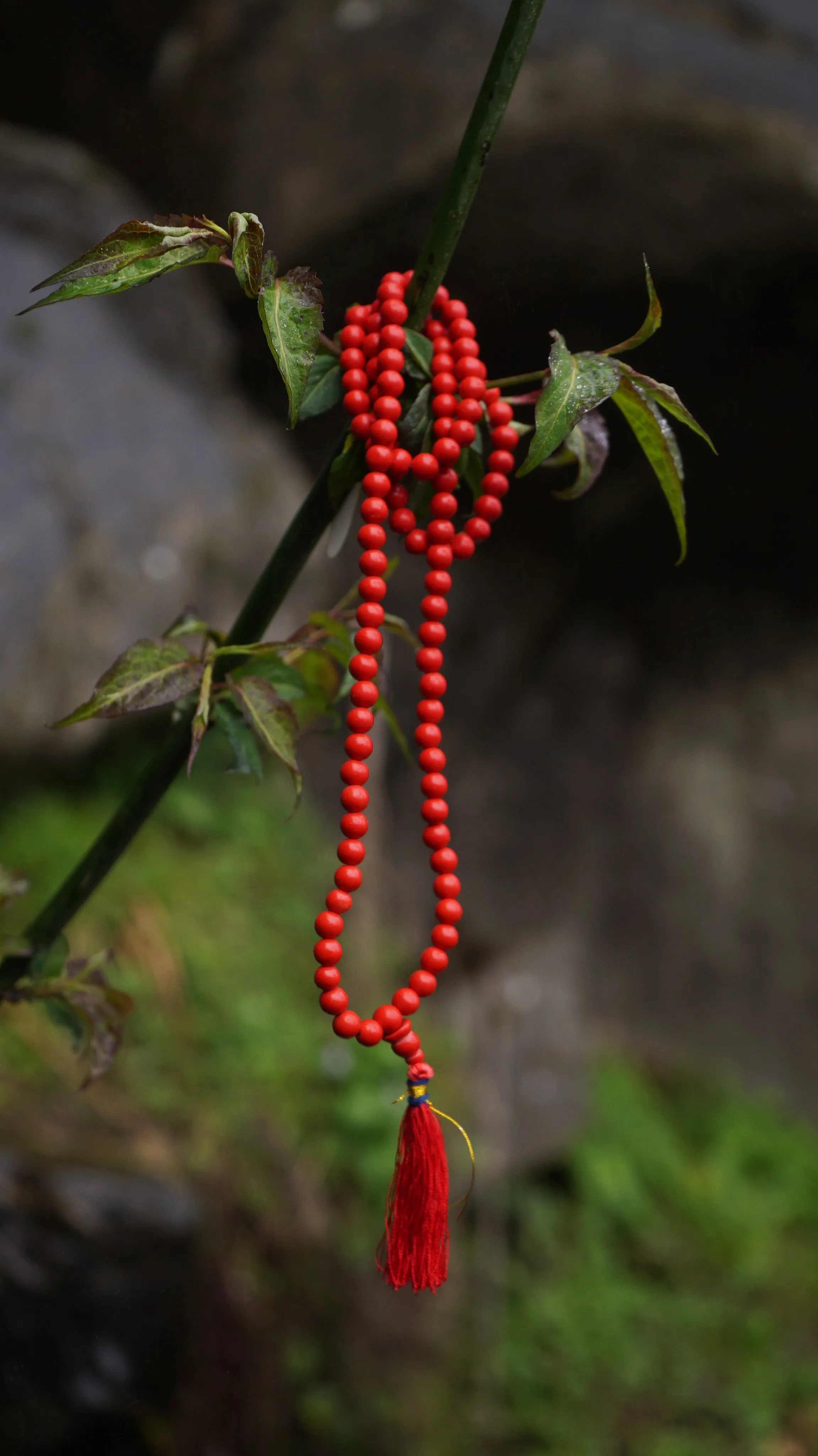 Red Jasper gemstone 108 prayer beads