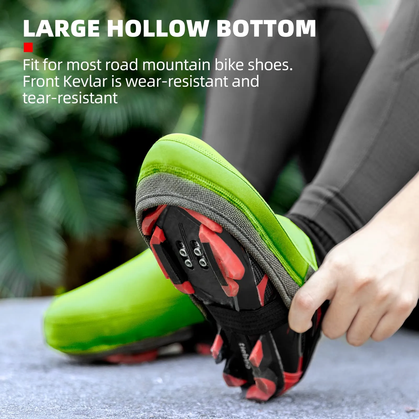ROCKBROS Cycling Shoe Toe Covers Bike Overshoes Thermal Unisex
