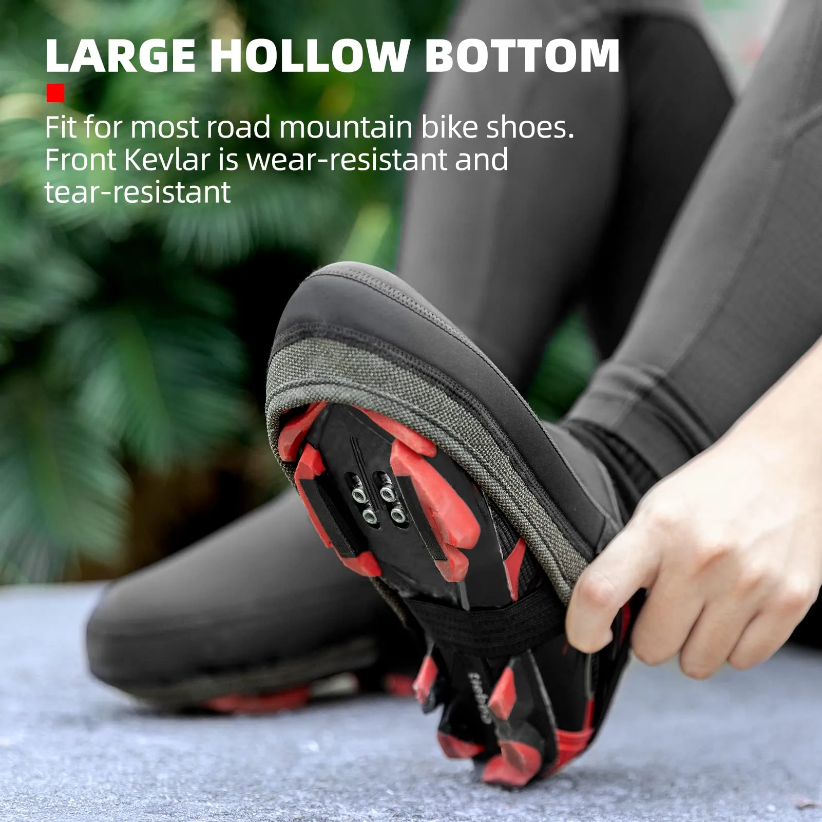 ROCKBROS Cycling Shoe Toe Covers Bike Overshoes Thermal Unisex