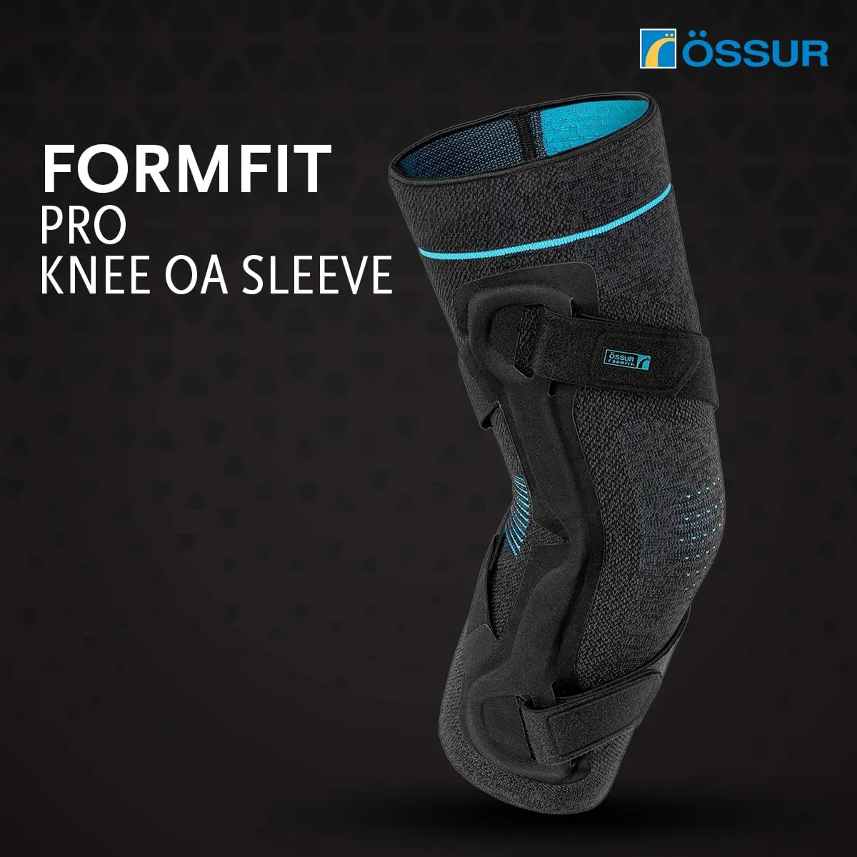 ssur Formfit Pro Knee OA Support - Arthritis Pain Relief Brace with Adjustable Compression for Left/Right Leg - Orthopedic Solution for Osteoarthritis, Joint Support, Mobility Aid & Rehabilitation - X-Large (Right Lateral, Left Medial)