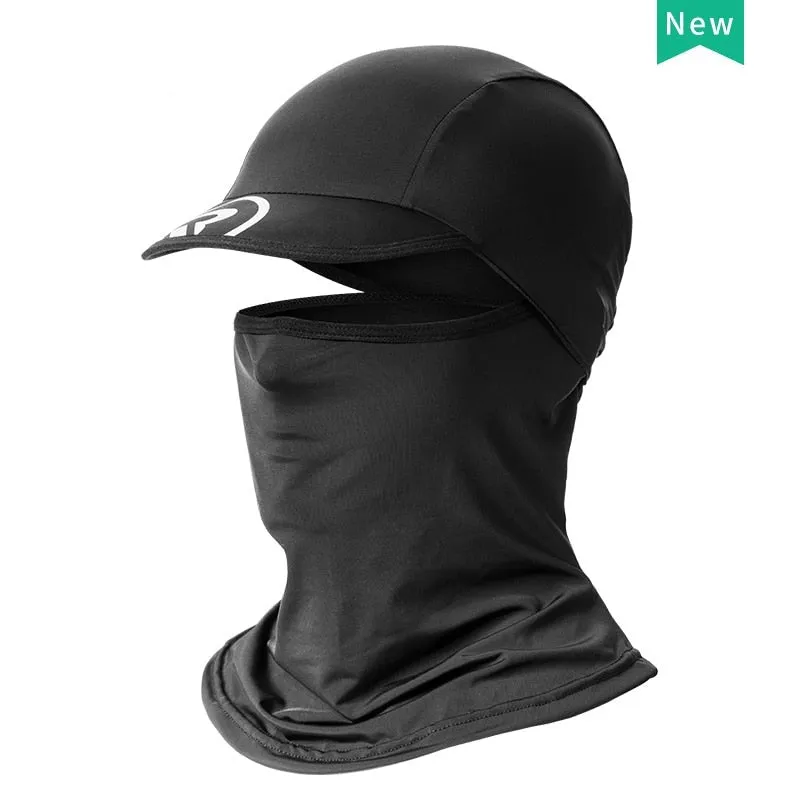 Summer Cycling Sunscreen Cap Bandana Men Bike Ice Silk Anti-UV Hat Bicycle Outdoor Sport Motorcycle Fishing Face Mask