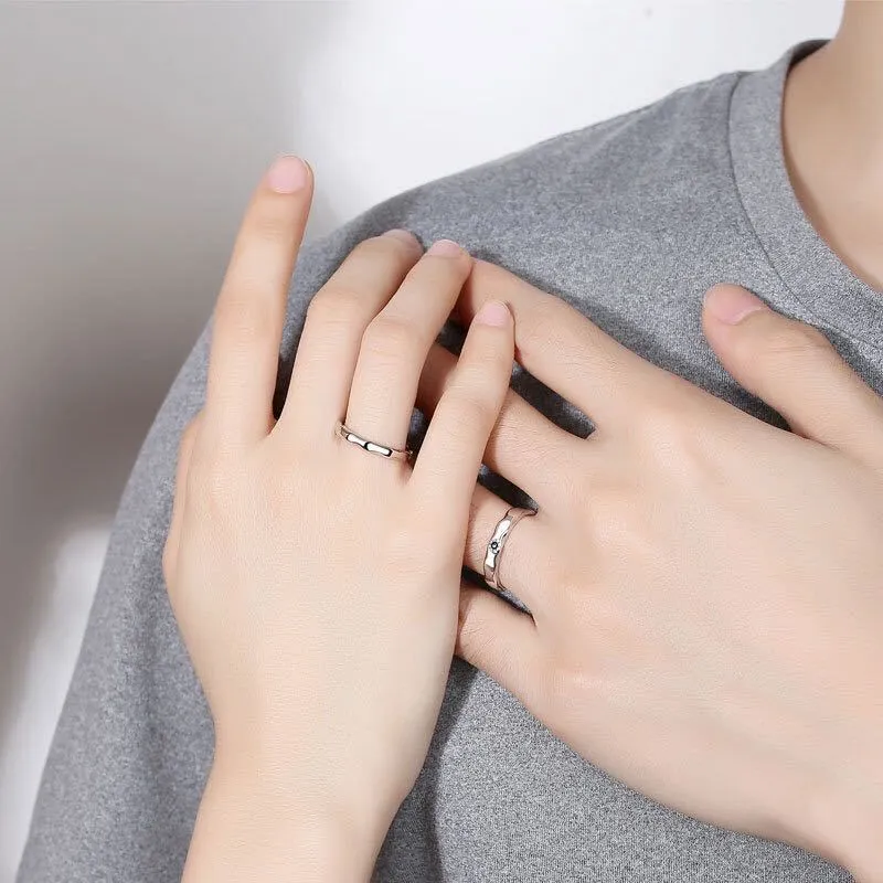 Sun and Moon Rings For Couples