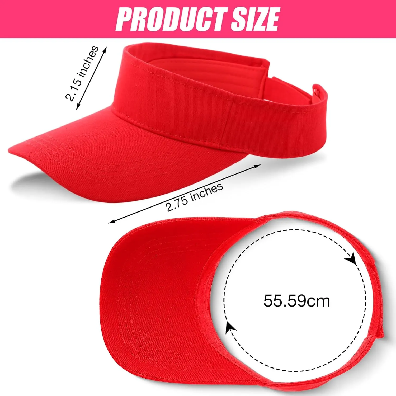 Syhood 15 Pieces Sun Visor Hats Sport Wear Athletic Sun Visor Caps Adjustable Sun Protection for Women Men