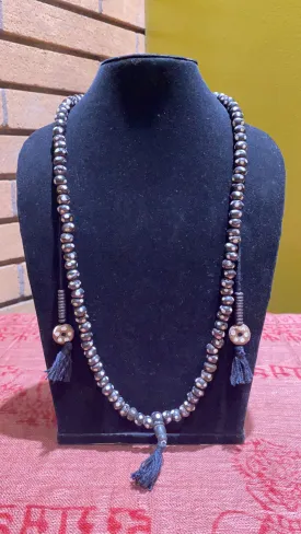Water Buffalo Bone Spotted Mala