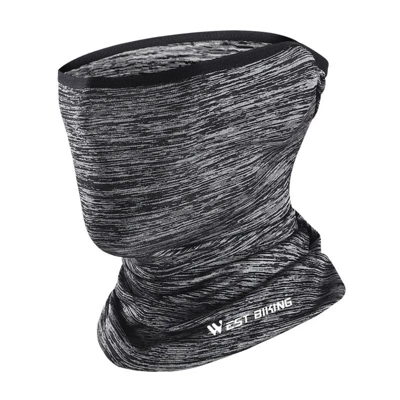 WEST BIKING Summer UV Protection Cycling Scarf Bicycle Face Mask Running Headbands Men Motorcycle Bandana Cooling Sport Gear