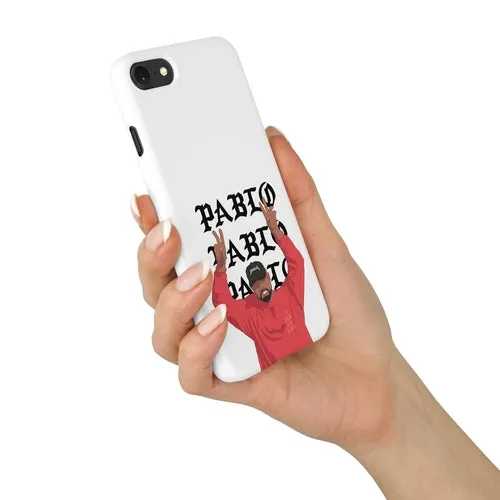 White TLOP Pablo Kanye West YEEZY iPhone Case
